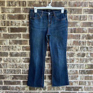 Nine West Women's Mid Rise Boot Cut Jeans